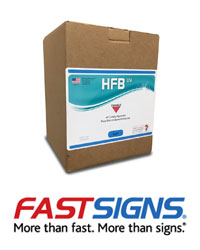 Triangle HFB ink. FastSigns More than Fast. More than signs. 