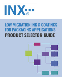 INX low migration ink and coatings product selector guide